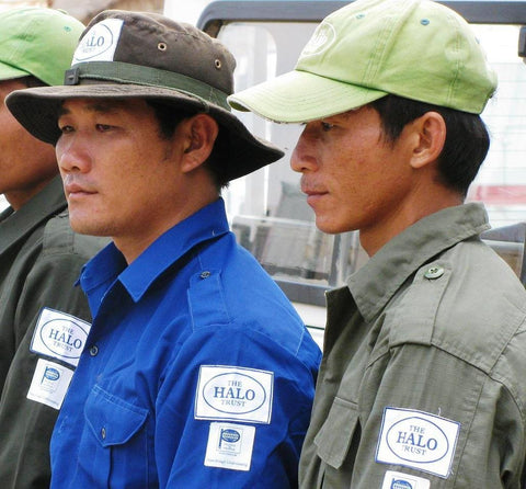 Give a gift that matters: a donation in your friend's name. A gift of $50 will sponsor a HALO demining section for one day. A section consists of approximately