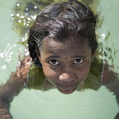 Give a gift that matters: a donation in your friend's name. You gift of swimming lessons for a Dalit child in rural India, can mean the difference between life