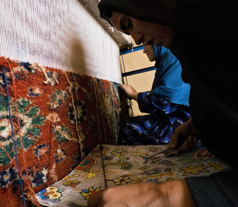 Give a gift that matters: a donation in your friend's name. Your donation buys a quality rug loom for a weaver whose earnings are the sole source of income for