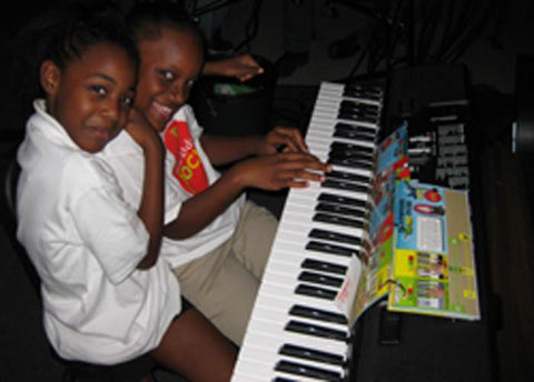 Give a gift that matters: a donation in your friend's name. This gift will provide one keyboard plus one year's worth of instruction and curriculum for a child