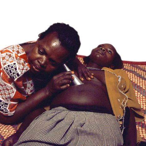 Give a gift that matters: a donation in your friend's name. AMREF trains nurses and midwives how to properly manage a woman in labor, how to prevent hemorrhage