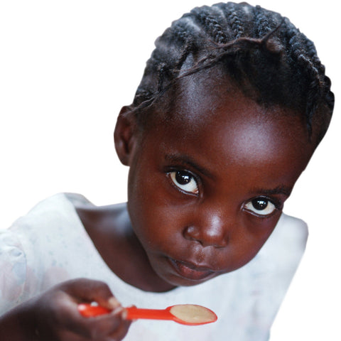 Give a gift that matters: a donation in your friend's name. This gift will allow us to tackle the problem of malnutrition in children by enabling us to provide