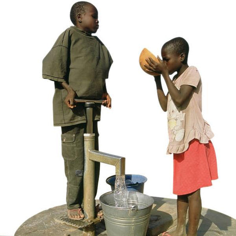 Give a gift that matters: a donation in your friend's name. For families in developing countries, drawing water up through the gift of a new handpump protects