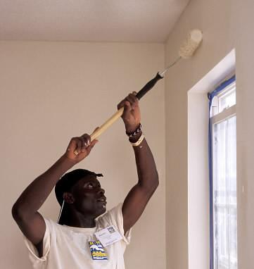 Give a gift that matters: a donation in your friend's name. This gift will provide paint for the interior of a home. The cost of a home is great. However, thr