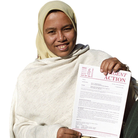 Give a gift that matters: a donation in your friend's name. Pay for a month’s worth of messages to be sent as part of an Urgent Action campaign to save someone