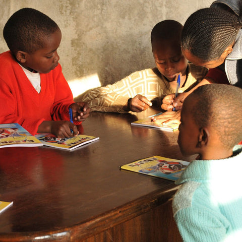 Give a gift that matters: a donation in your friend's name. This gift provides lab supplies for our school at Flying Kites Kinangop Children's Center in Kenya,