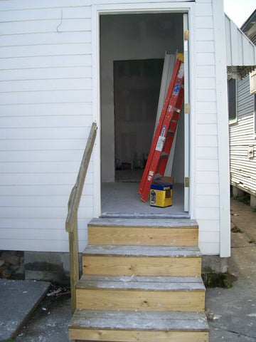 Give a gift that matters: a donation in your friend's name. This gift will provide lumber and materials for our volunteers to repair a set of steps and railings