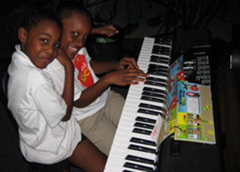 Give a gift that matters: a donation in your friend's name. This gift will provide one keyboard plus one year's worth of instruction and curriculum for a child 
